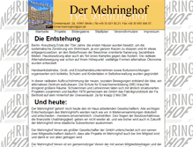 Tablet Screenshot of mehringhof.de